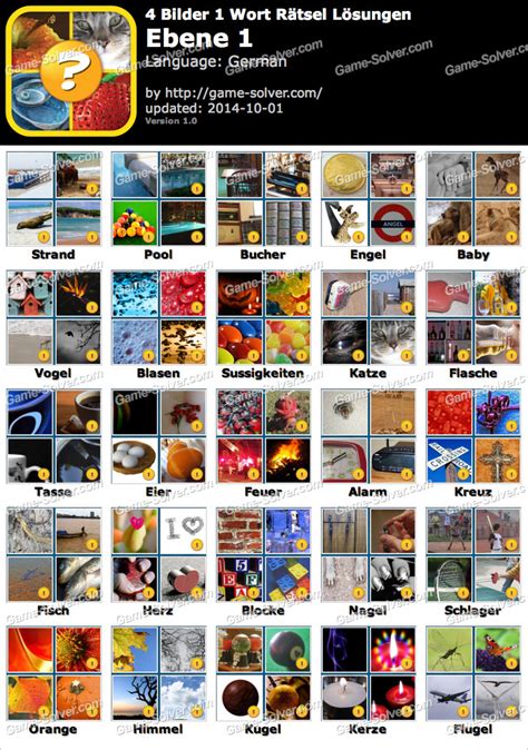 4 Bilder 1 Wort Level 228 Lösungen .